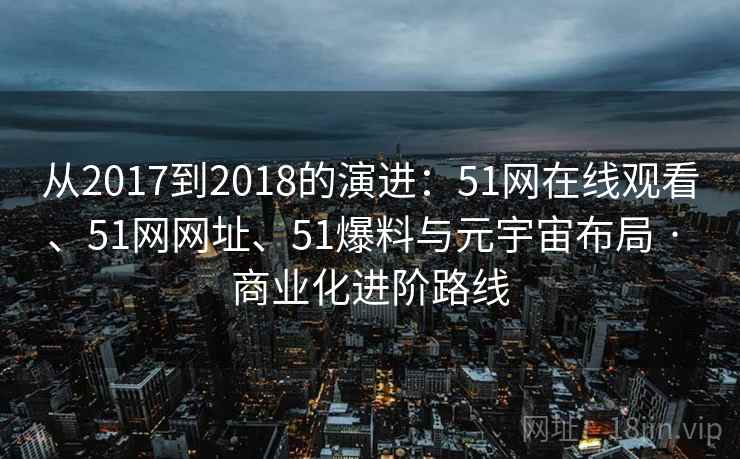 从2017到2018的演进：51网在线观看、51网网址、51爆料与元宇宙布局 · 商业化进阶路线  第2张